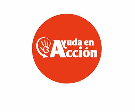 logotipo ayuda en accion