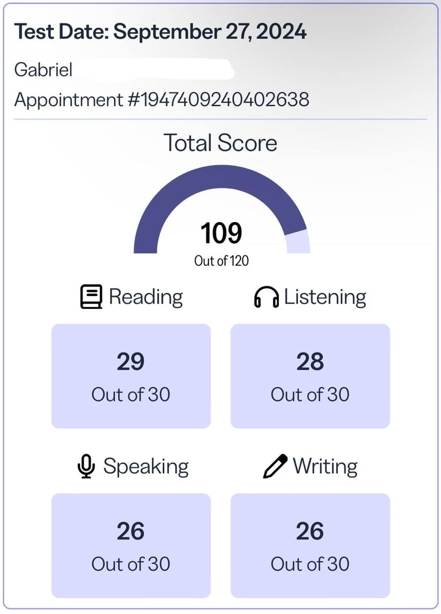 Clases de inglés TOEFL online en The Bridge Academia, en Ciudad Lineal, Madrid